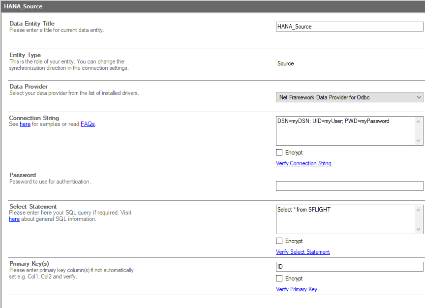 How to connect SAP Hana using ODBC