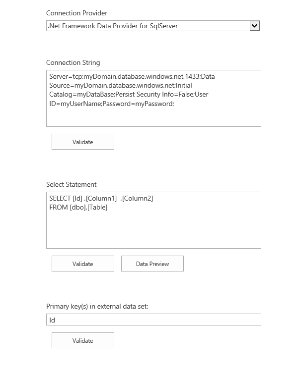 bdlc azure sql sharepoint integration