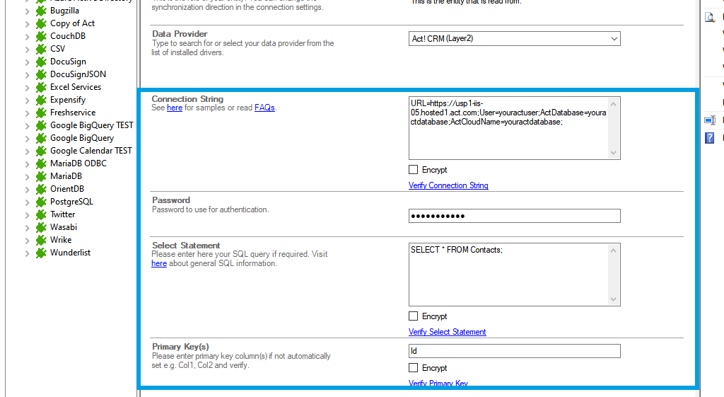 Step 2.5 ActCRM integration connection string setup.png