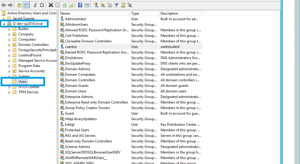 Active Directory basedn