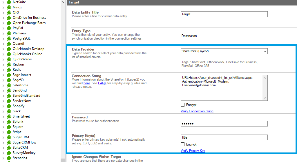 Step 3 ActiveCampaign integration target setup