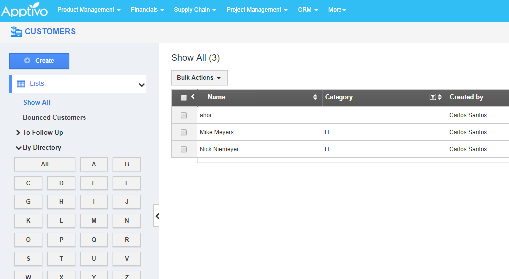 Data of apptivo ready for integration with SharePoint