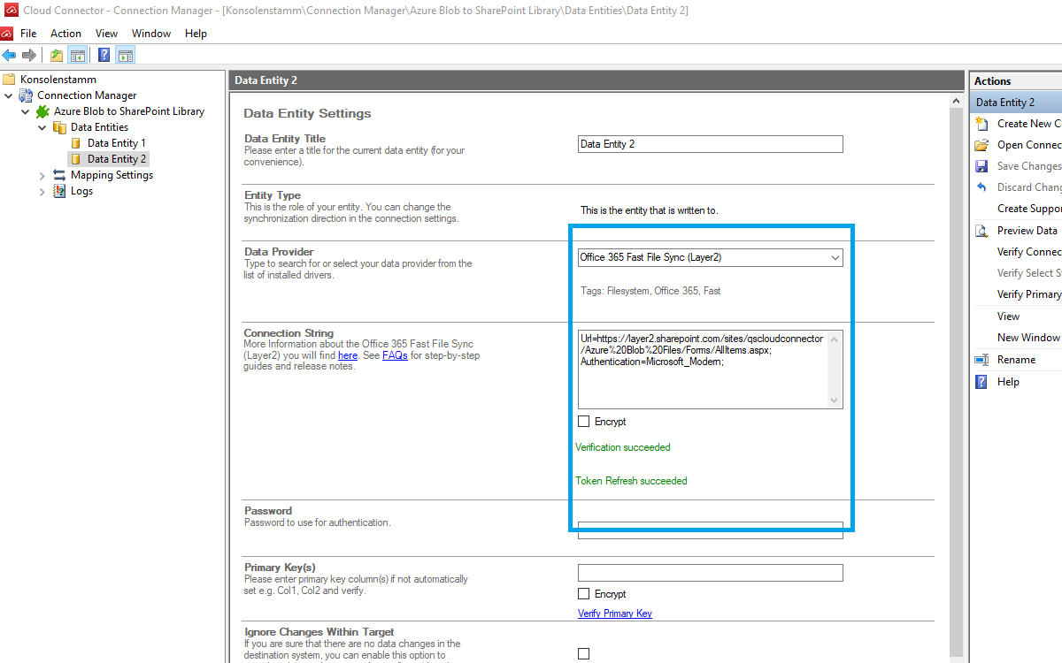 Layer2 Cloud Connector Entity 2 Configuration