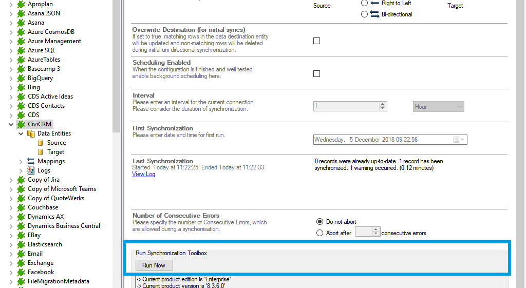 Step 5 CiviCRM data integration start