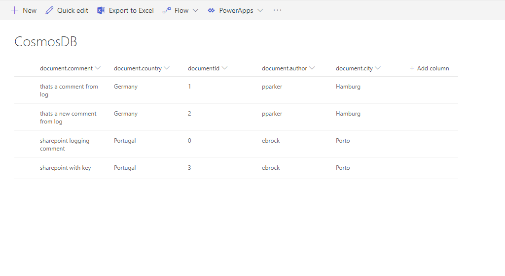 Finished CosmosDB integration.png