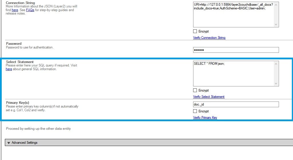 Step 2.5 CouchDB integration connection string setup.png