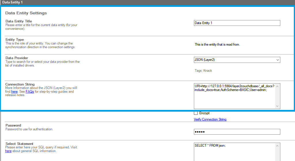 Step 2 CouchDB integration source setup.png