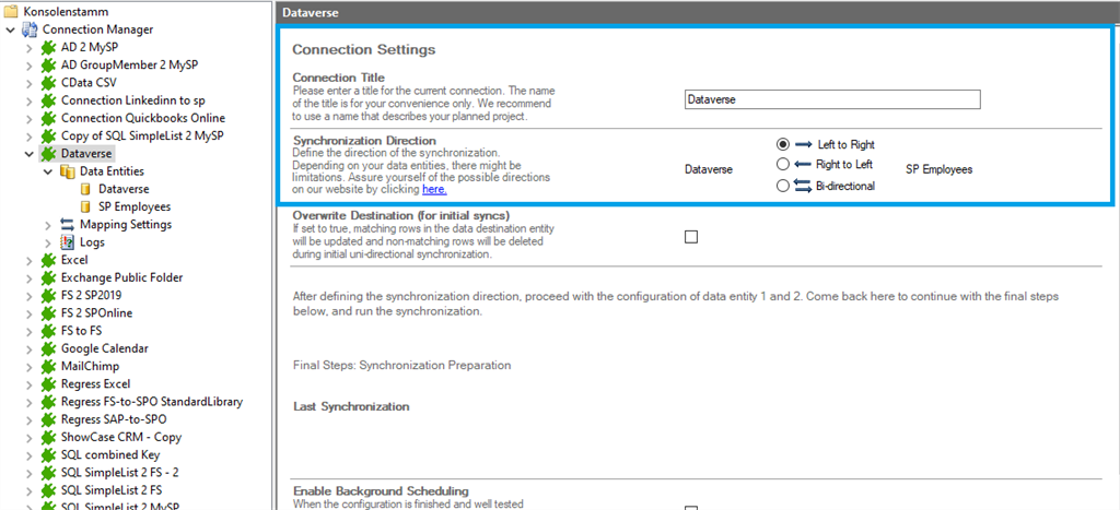 4-CloudConnector Connection Configuration