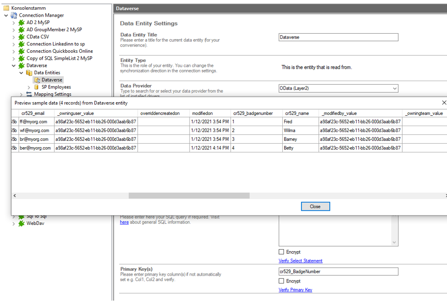 Microsoft Dataverse Preview