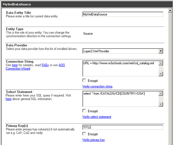 integrate xml datasource office 365 2