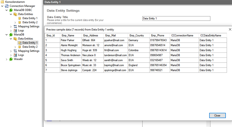 Preview data of MariaDB integration.png