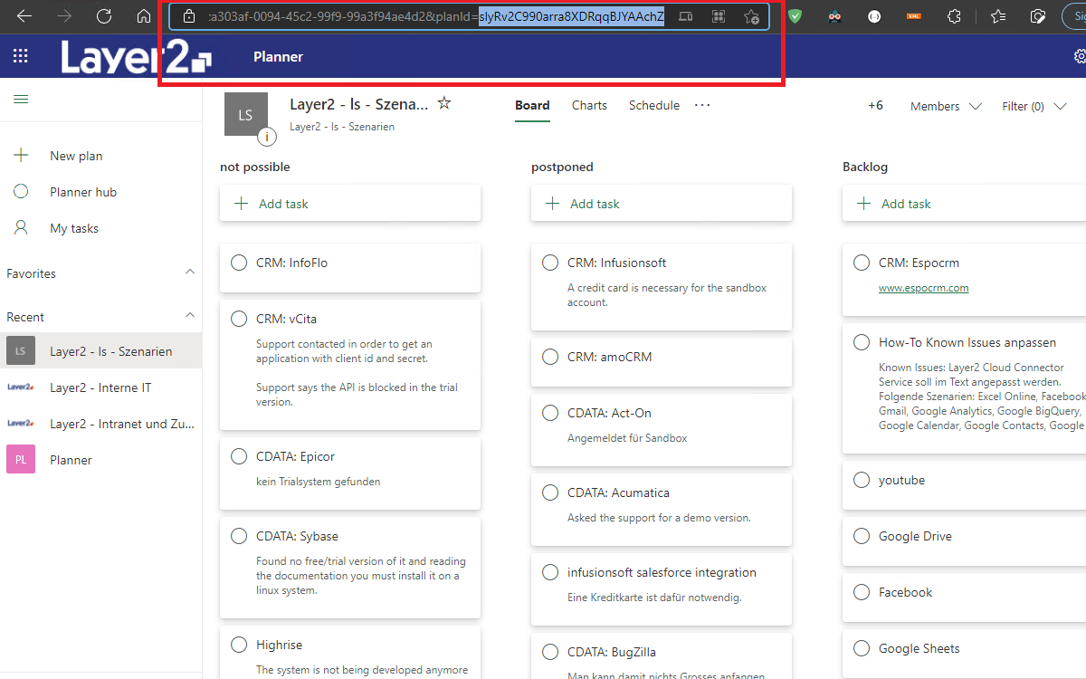 Microsoft Planner Tasks