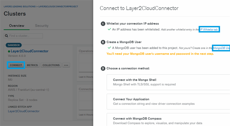 MongoDB whitelisting ip