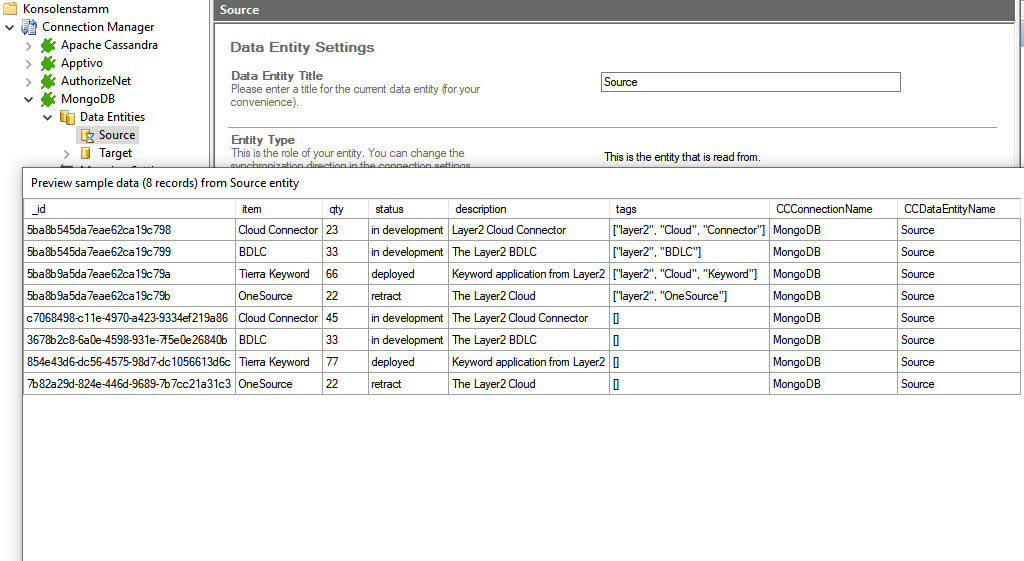 Preview data of MongoDB integration.png