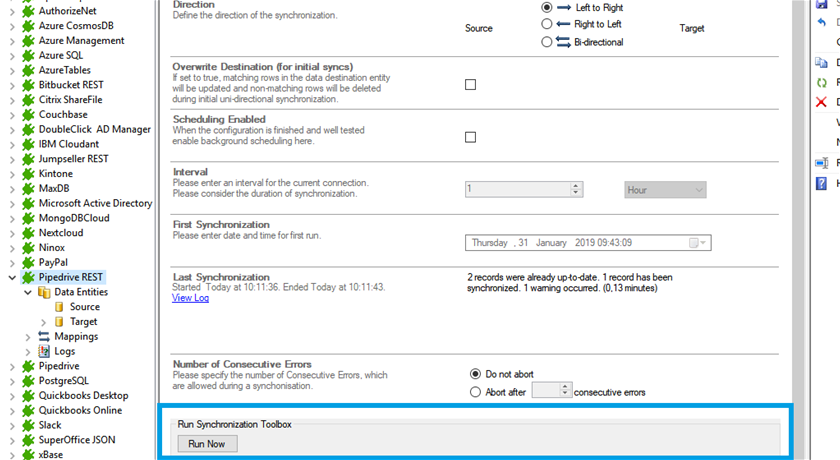 Step 5 Pipedrive data integration start.png