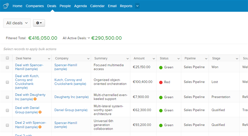 PipelineDeals integration ready