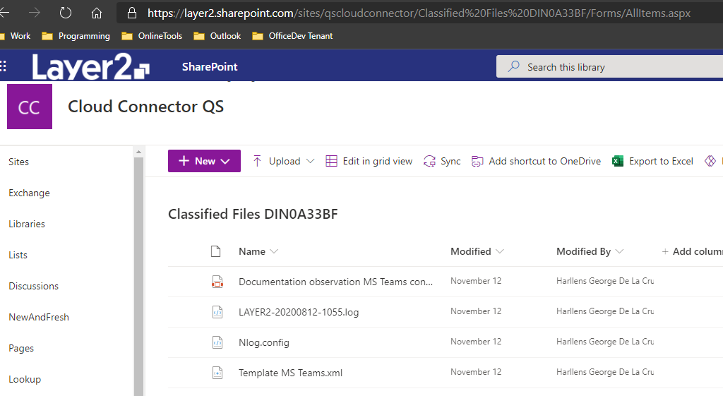 Blob Layer2 Cloud Connector Data Source