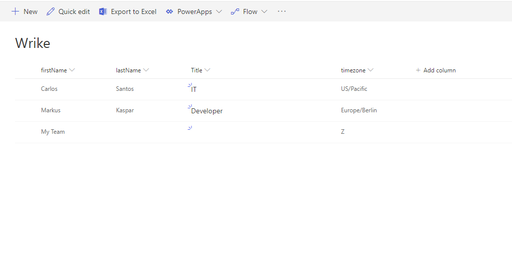 Finished data integration of wrike