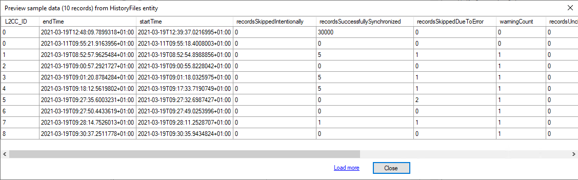 Source Data Preview