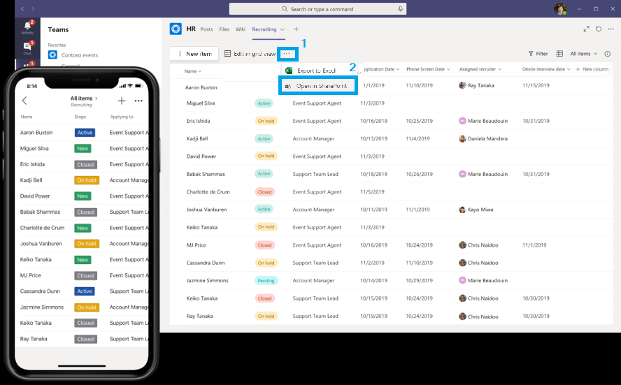 Microsoft Teams List Url