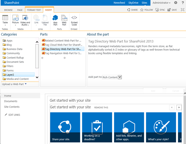 SharePoint-Tag-Directory-Glossar-Insert SharePoint-Tag-Directory-Glossar-Insert