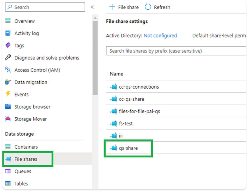 Azure Files Shares Azure Files Shares