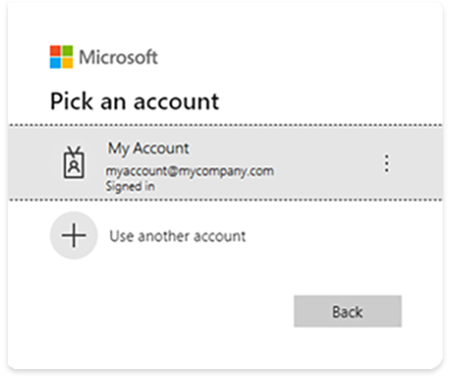 Step 4 Login to Microsoft